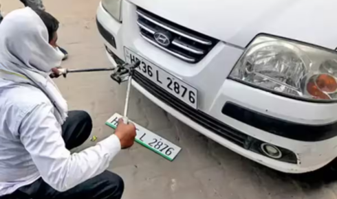 hsrp number plate order online